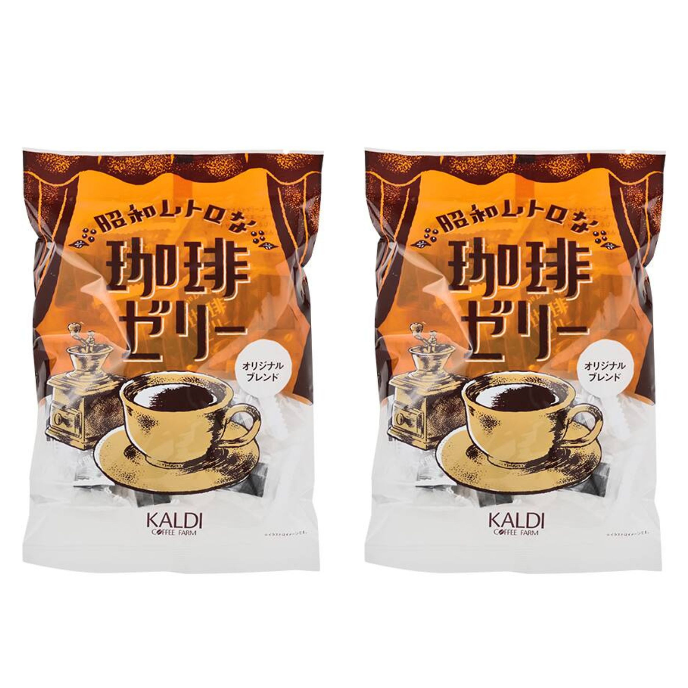 2個セット 昭和レトロな珈琲ゼリー　170g　カルディ オリジナル　東京西倉庫