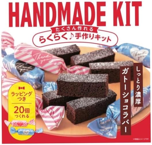 ミントスタイル たくさん作れるキット ガトーショコラバー 1箱　尾張倉庫