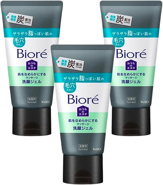 【3個セット】ビオレ おうちdeエステ 肌をなめらかにするマッサージ洗顔ジェル　150g　東京西倉庫