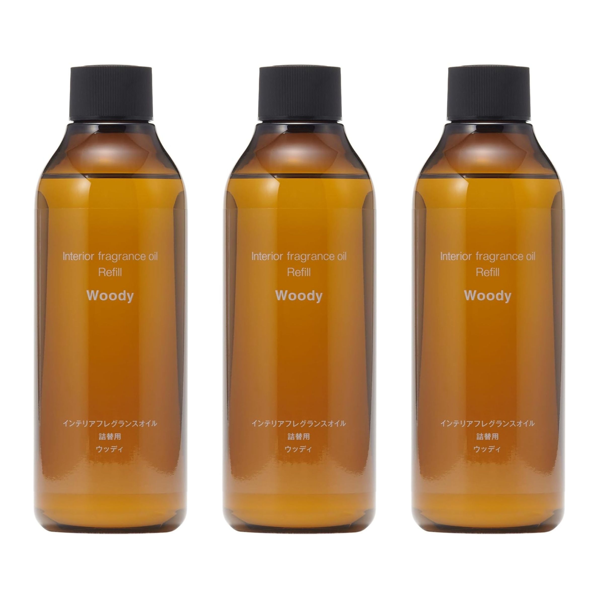 3本セット インテリアフレグランスオイル ウッディ 詰替用 200mL 無印良品 東京西倉庫のサムネイル