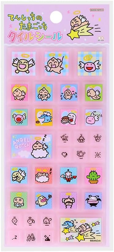 てんしっちピンク　タイルシール てんしっちのたまごっち S8812896　東京西倉庫