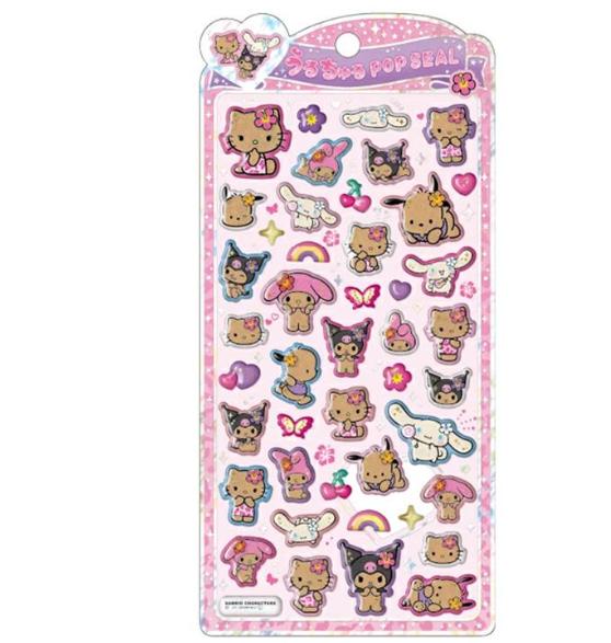 日焼けサマー クラックス CRUX うるちゅる ポップシール 131789 東京西倉庫のサムネイル