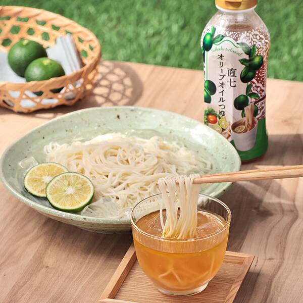 3本セット 直七オリーブオイルつゆ 300ml　東京西倉庫 harmonywoods-10003294 めぐりの杜 サンプル画像2