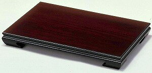 【送料無料】花台 わらび 黒丹調16号 日本製