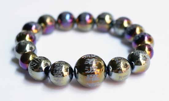 レインボークォーツ×オニキス「般若...