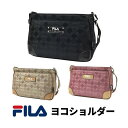 FILA フィラ ショルダーバッグ 斜めがけかばん 肩掛けかばん 婦人 女性 レディース 大人 バッグ バック 鞄 カバン かばん 3層 3ルーム 軽量 ポケッ...