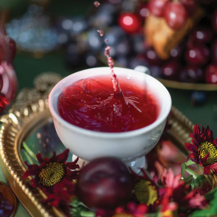 【 ハーニー＆サンズ 公式ショップ 】Spiced Plum Herbal スパイス・プラム・ハーバル【Loose Leaf】【..