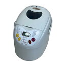 【中古】ホームベーカリー パンメーカー Siroca シロカ SHB-212 ホワイト キッチン 調理家電 2斤対応 全自動 米粉パン 13メニュー搭載 簡単操...