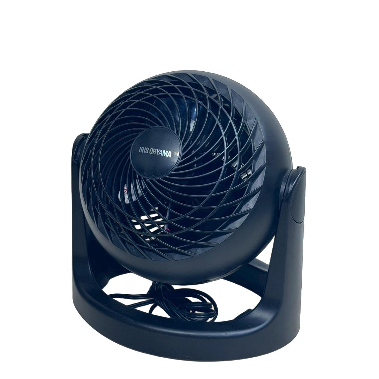 【中古】サーキュレーター ファン 扇風機 IRIS アイリス PCF-MKM15N-B ブラック 生活家電 空調家電 首振り コンパクト 3枚羽 送料無料!!【Bランク】【当日9時までのご注文で当日発送!!】