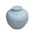 【中古】炊飯器 マイコン炊飯ジャー ライスクッカー アイリスプラザ PMRC-10FT-W ホワイト 1合炊き 30分炊飯 温泉卵モード 炊飯モード 保温モード...