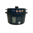 【中古】電気圧力鍋 圧力鍋 IRIS アイリス KPC-MA4 ブラック 4L 大容量 キッチン 調理家電 時短調理 煮込み料理 カレー シチュー おでん すじ...