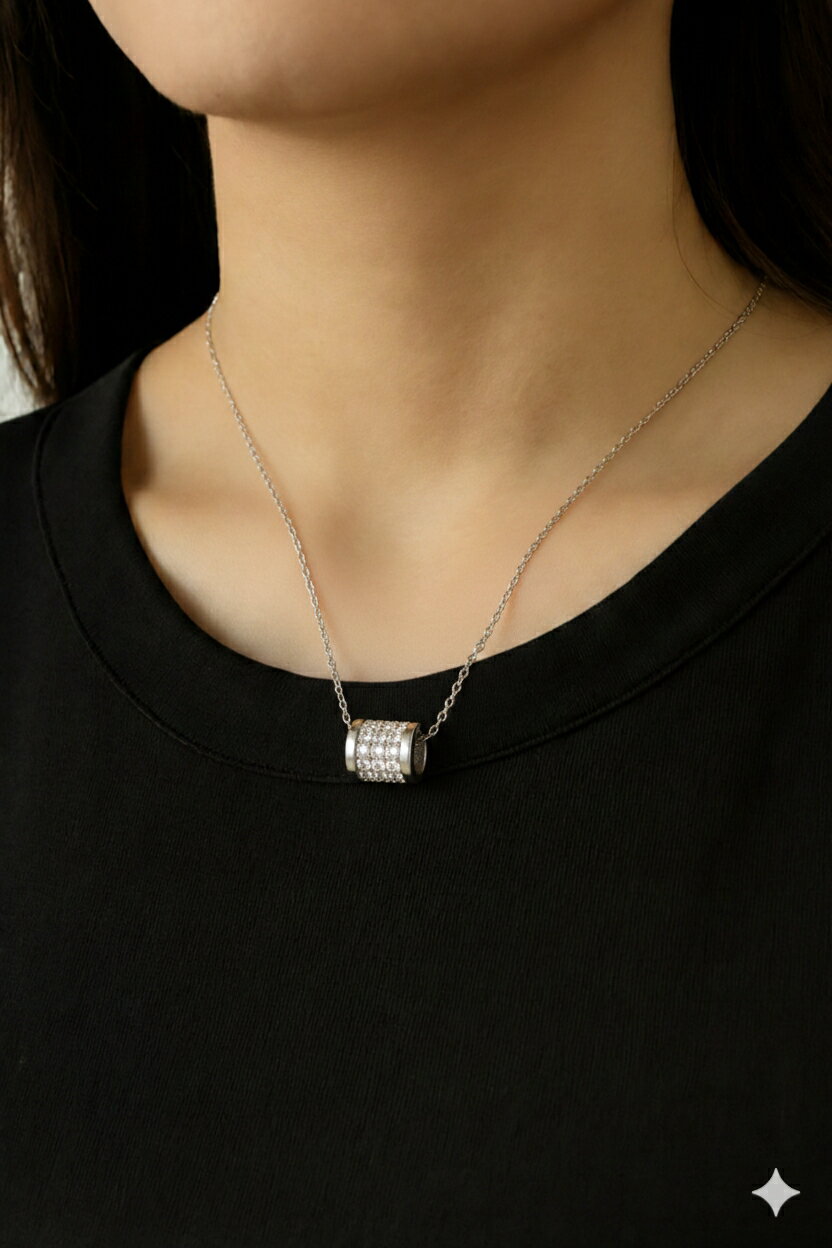 Rakuten - ネックレス 女性用 レディース ステンレス製ネックレス 上品な光沢 お手入れ簡単 毎日使える プレゼントに最適 耐久性に優れた不錆鋼ジュエリー サビにくい サプライズ デート ホワイトデー お返し プレゼント 【当日9時までのご注文で当日発送!!】