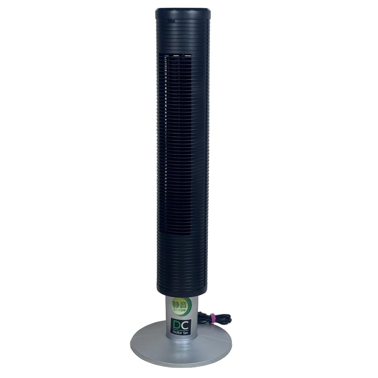 【中古】スリムタワーファン 山善 YAMAZEN スリムファン タワーファン YSR-UD90 DCモーター 扇風機 静音 リモコン付き 左右首振り タイマー付き 省エネ エコ リビング 寝室 ブラック 省エネ 暑さ対策 送料無料【Aランク】【当日9時までのご注文で当日発送!!】