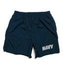 US NAVY アメリカ軍 PT SHORTS フィジカル トレーニング ショーツ SOFFE (DEAD STOCK)