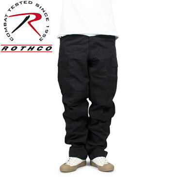 ROTHCO ロスコ ミリタリー カーゴパンツ RIP-STOP BDU PANT ブラック