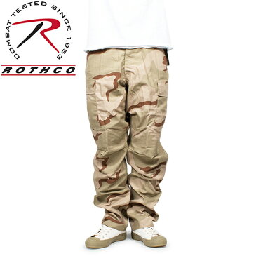 ROTHCO ロスコ ミリタリー カーゴパンツ RIP-STOP BDU PANT デザートカモ