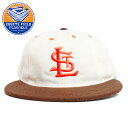 Ebbets Field Flannels エベッツフィールドフランネルズ × '47 8PANEL Vintage Ballcap ST.LOUIS BROWNS 1947 ベースボールキャップ