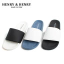 HENRY&HENRY ヘンリーヘンリー 180 シャワーサンダル ツートンカラー イタリア製