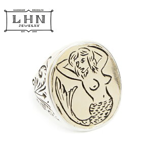 LHN Jewelry リング エルエイチエヌジュエリー 指輪 Mermaid Signet Ring ハンドメイド アメリカ製