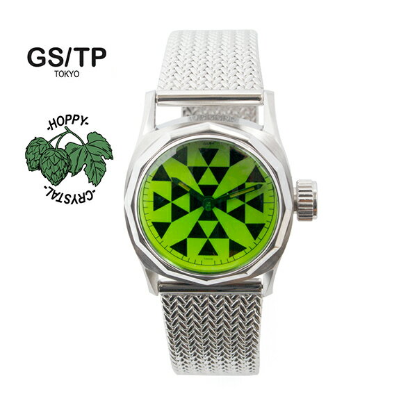 GS/TP ジーエスティーピー 腕時計 MALTESE DIAL マルティーズ geometrical pattern 幾何学模様 HP-002 HOPPY CRYSTAL