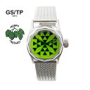 GS/TP ジーエスティーピー 腕時計 MALTESE DIAL マルティーズ geometrical pattern 幾何学模様 HP-002 HOPPY CRYSTAL