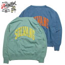 RIDING HIGH ライディング ハイ SOLVANG NEWVINTAGE PRINT SWEAT クルースウェット ダスティーカラー 日本製