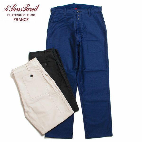 Le Sans Pareil ル サン パレイユ COTTON MOLESKIN TRADITIONAL WORK PANTS コットンモールスキン トラディショナル ワークパンツ