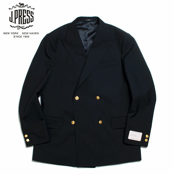 J.PRESS ORIGINALS ジェイプレス 4B BLAZER PEPPIN MERINO TROPICAL 4ボタン ブレザー ペピンメリノトロピカル 日本製