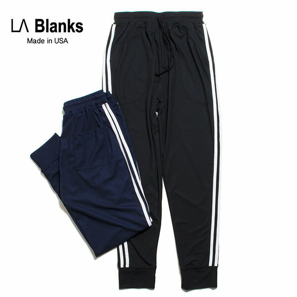 LA Blanks エルエーブランクス Pique Jogger Pants Lined ライン ジョガーパンツ アメリカ製