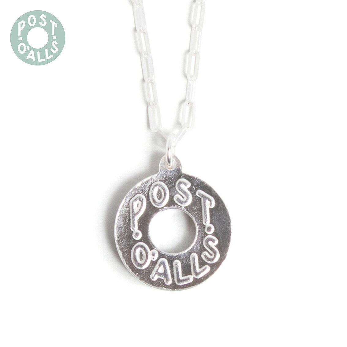 POST OVERALLS ポストオーバーオールズ POST donuts pendant ドーナツペンダント 925 silver #3907-925