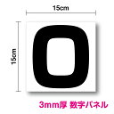 【 パネル 複合板 】数字パネル15cm角パネル 日本製 自社制作 表示 パネル プレート 工場 屋根 社内 作業場 指示 スポーツ 野球 板 3M(スリーエム) 安全用品 マーク サイン 看板 耐水 防水 楽天 通販