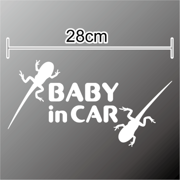 【無事カエル！】 baby in car 赤ちゃんが乗っています ステッカー ：おたまじゃくし2匹 赤ちゃんステッカー ベビーステッカー 車 赤ちゃんが乗ってます かえる 3000円以上の購入でゆうパケット又は定型外郵便に限り送料無料です！ 楽天 シール 通販