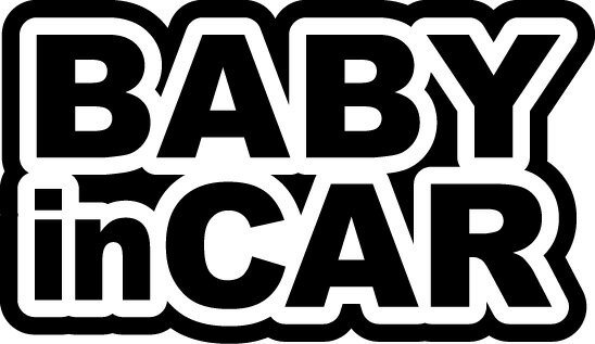 【カッティングステッカー】baby in c