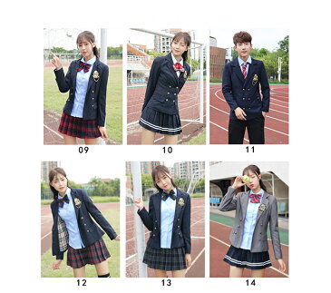 【送料無料】学生服 ベアルック シャツ ジャケット 通学 制服 フールセット JK 男子 女子高生 高校生 セットアップ 長袖 秋冬 春 プリーツスカート コスプレ 衣装 彼女 コスプレ衣装 コス 可愛い セーラー服 スカート レッド ミニスカ 大きいサイズ 文化祭