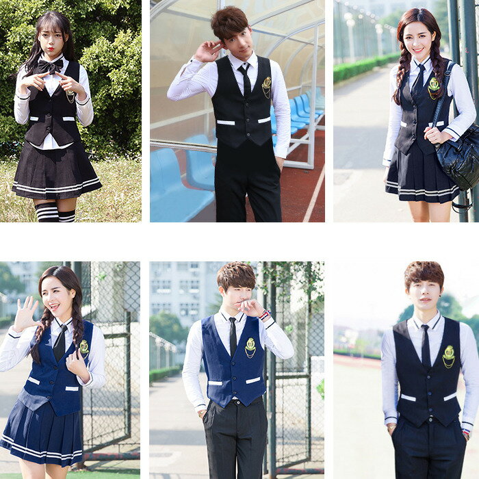 Jk 定番の高校生制服です 学生服 シャツ 通学 女子高生 セットアップ 大きいサイズ 制服 高校生 セットアップ 通学 長袖 送料無料 学生服 男子 女子 春 秋 プリーツスカート コスプレ 衣装 彼女 コスチューム コスプレ衣装 コス 可愛い ベスト スカート グレー