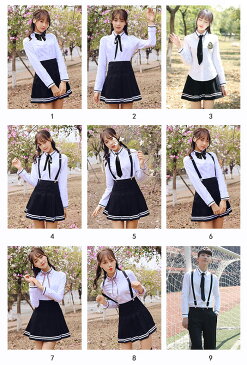 【送料無料】学生服 シャツ 通学 制服 JK 女子高生 高校生 学生服 セットアップ 男子 女子 半袖 春夏 プリーツスカート コスプレ 衣装 彼女 コスチューム コスプレ衣装 コス 可愛い セーラー服 スカート ミニスカート 大きいサイズ 文化祭 ペアルック