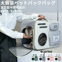 ペットキャリーバッグ 大きめ リュック ペットキャリー バック ペットバッグ キャリーバッグ 猫用 犬用 ペット用品 小型犬 中型犬 トリミング 防災 通院 病院 ドライブ 避難用 メッシュ 軽量 イヌ ねこ ネコ ハリネズミ ハムスター ウサギ