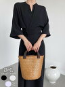小顔効果アップ Vネックワンピース キーネック ワンピース レディース 春夏 フレンチスリーブ 半袖 Vネック ロングワンピース キーネック スキッパーワンピー...