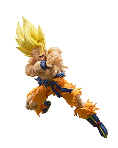 TAMASHII NATIONS S.H.フィギュアーツ ドラゴンボール スーパーサイヤ人孫悟空 -伝説のスーパーサイヤ人- 約145mm ABS&PVC製 塗装済み可動フィギュア