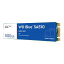ウエスタンデジタル 内蔵SSD 500GB WD Blue SA510 M.2-2280 SATA WDS500G3B0B-EC