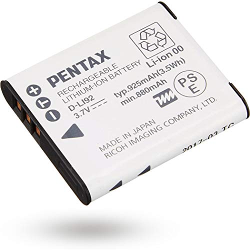 ペンタックス PENTAX D-LI92 充電式リチウムイオンバッテリー リチャージャブルバッテリー リコー メーカー純正品 WG-80