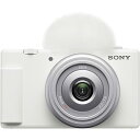 ソニー(SONY) コンパクトデジタルカメラ VLOGCAM Vlog用カメラ ZV-1F ボディ ウィンドスクリーン付属 20mm F2.0 単焦点レンズ ホワイ