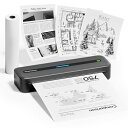 Phomemo M832 ポータブルプリンター モバイルプリンター 旅行 オフィス 家庭 ビジネス向けBluetoothインクレス・プリンター スマート