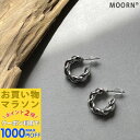 【お買い物マラソンSALE対象】ピアス シルバー ピアス メタル 両耳 チェーン フープピアス シンプル シルバー ピアス イヤリング レディース アクセサリー おしゃれ 結婚式 ゲスト パーティー お呼ばれ 入園式 卒園式 入学式 卒業式 デイリー 韓国【MOORN/モーン】