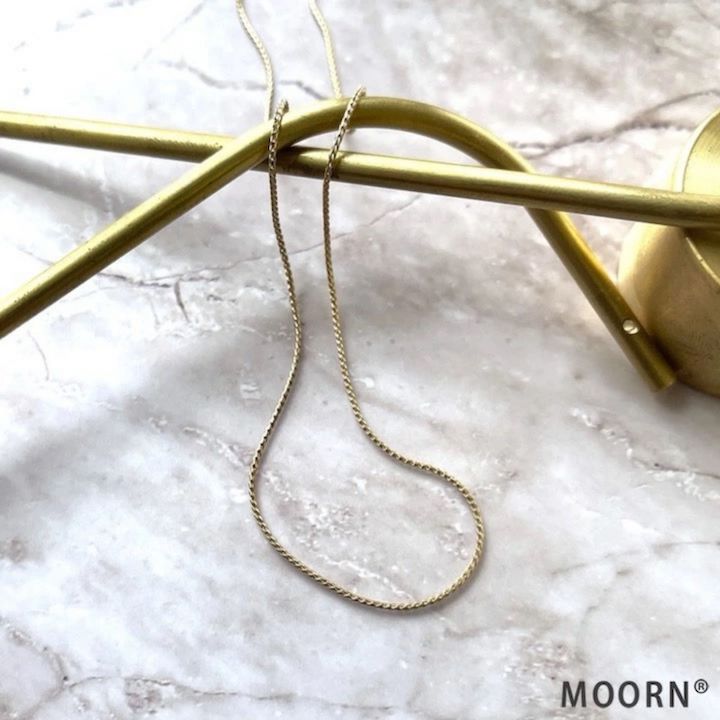 【LINE友だち200円引き対象】[金属アレルギー対応][ネックレス 46cm]ゴールド シンプル ネックレス ゴールドチェーン チェーン シンプル チェーンネックレス アジャスター 華奢 細い レディース アクセサリー 大人 アレルギー対応 金アレ対応 韓国 ギフト プレゼント