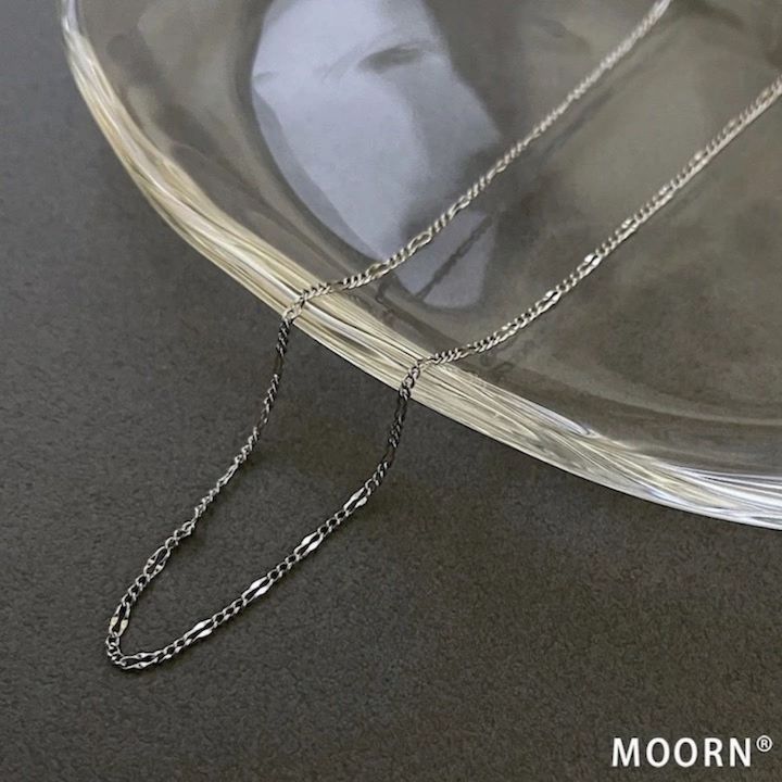 【LINE友だち200円引き対象】[金属アレルギー対応][ネックレス 44cm]シルバー シンプル ネックレス シルバーチェーン チェーン シンプル チェーンネックレス アジャスター 華奢 細い レディース アクセサリー 大人 アレルギー対応 チェーンだけ 韓国 ギフト プレゼント