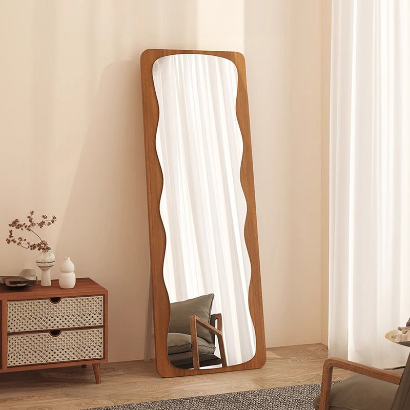 【5年保証】【完成品】全身鏡 大型 鏡 スタンドミラー ミラー 姿見鏡 姿見 全身 ワイド 大きい おしゃれ 木目調 韓国 かわいい 玄関 リビング 子供部屋 一人暮らし 薄型 ダンス ヨガ 筋トレ ナチュラル 送料無料