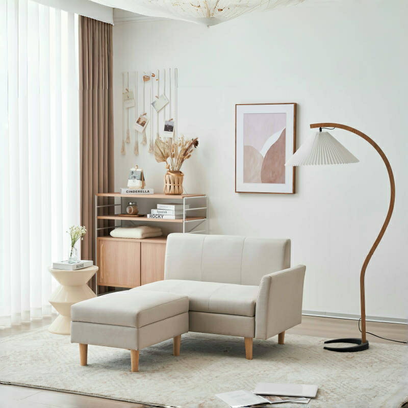 【5年保証】【要組立品】ソファー ハイバック ソファーベッド 2人掛け ソファ ソファベッド コンパクトソファ ローソファー ローソファ 一人用 コンパクト ベージュ おしゃれ モダン 北欧