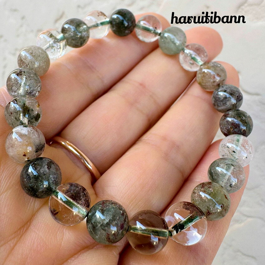【自然の力を宿す】ガーデンクォーツ8.5mm 天然石ブレスレット パワーストーンブレスレット ユニセックスブレスレット 仕事運アップの言い伝え 頑張る人へのプレゼントに
