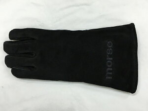 morso 薪ストーブ グローブ 左手用 革 手袋 片手 薪 耐熱 アクセサリー 黒 暖炉 バーベキュー BBQ キャンプ 焚き火 アウトドア やけど 火傷 安全 モルソー通販格安セール情報 楽天 通販